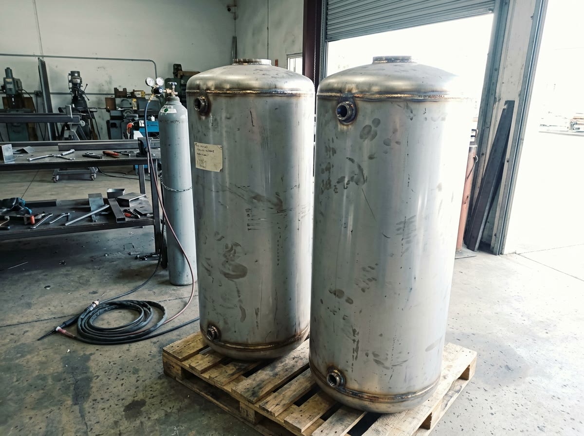 Stainless steel tanks